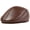 5 Brown, variant on Berets for Men High Quality Autumn Winter Cap Hat Men Genuine Leather Beret Cap Elder Man Dad Hat with Ear Flap Beret Hat