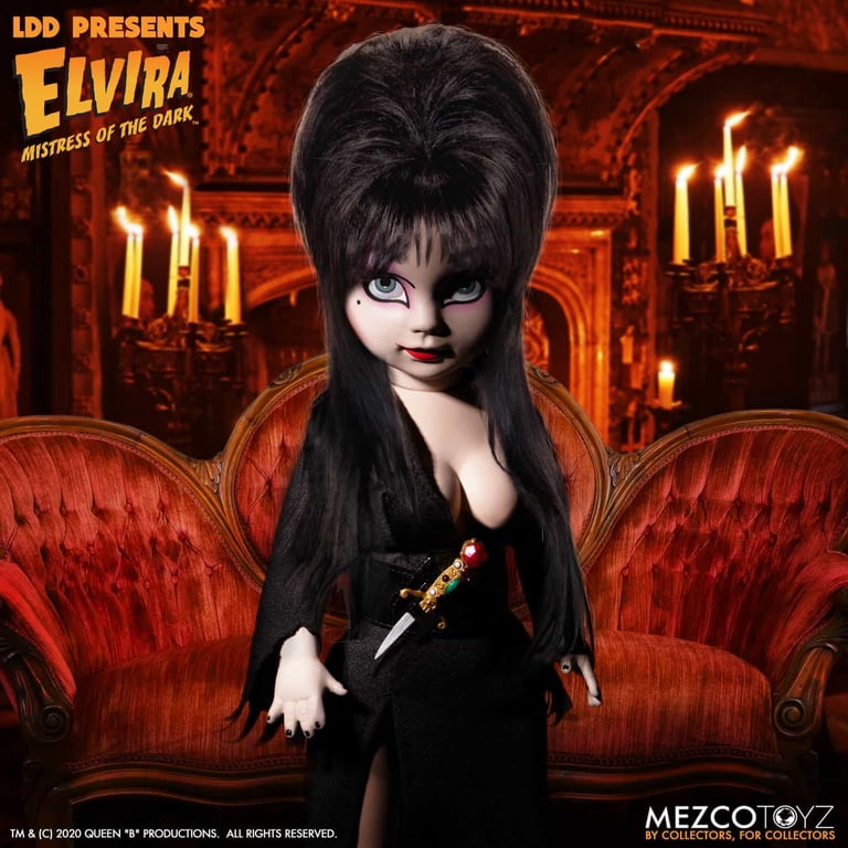 Living Dead Dolls: Elvira, Mistress of the Dark Horror Icon