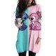thumbnail image 3 of Camiseta de manga larga para mujer de Lilo & Stitch de Disney, ropa informal de otoño, bonita y nueva para jóvenes, de alta calidad, con estampado 3D Y2k Kawaii, 3 of 5