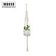 thumbnail image 1 of Toystoory Macramé hecho a mano para plantas, colgador de flores/macetas para decoración de pared, 1 ud. Jardín y Patio No.18, 1 of 6