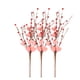 thumbnail image 5 of 3 piezas de palitos de bayas artificiales en forma de corazón, palitos florales artificiales, flores corazon rosa, 5 of 9
