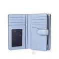 thumbnail image 2 of Kate Spade New York Leila Medium Compact Bifold Wallet Leather Muted Blue, 2 of 3
