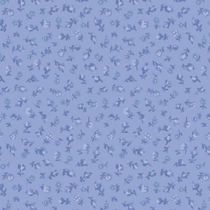 Waverly Inspirations Cut by the Yard 100% Cotton Rachel's Roses, Marina , 44" Wide for Quilting & Sewing
