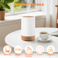 thumbnail image 3 of Essential Oil Diffuser,7 LED Color,Night Light,Auto-Off Timer,Portable Cool Mist Humidifier for Room Office Home, 3 of 7