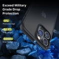 thumbnail image 4 of Funda MYBAT Skin Feeling para iPhone 14 PRO MAX Negra, 4 of 8