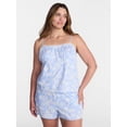 thumbnail image 2 of Joyspun Women's Woven Poplin Sleep Cami Top, Sizes XS-3X, 2 of 6
