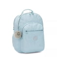 thumbnail image 4 of Mochila Kipling Seoul extra grande para portátil de 17 pulgadas, color azul nupcial, 4 of 9