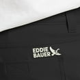 thumbnail image 4 of Eddie Bauer Mens Water-Repellent Two Way Stretch Tech Pant, Black 36W x 34L, 4 of 5