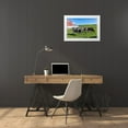 thumbnail image 3 of Highsmith, Carol 18x13 White Modern Wood Framed Museum Art Print Titled - Holstein Dairy Cows at a Farm, 3 of 4