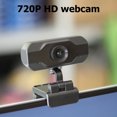 thumbnail image 3 of Cámara web de 720p Micrófono HD incorporado Cámara web de videoconferencia de transmisión en vivo USB FLhrweasw Nuevo, 3 of 8