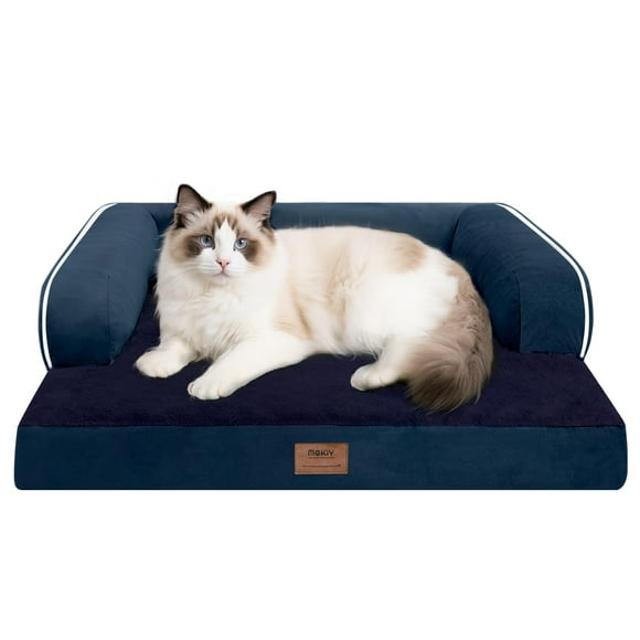 Cama pequeña ortopédica para perros MEKIY impermeable 51x38x15 cm