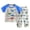 Blue, variant on mgoYE Toddler Boy Clothes 18-24 Months Toddler Short Set Boy Summer Outfit Graphic Tee and Shorts|Blue 7-8 Years