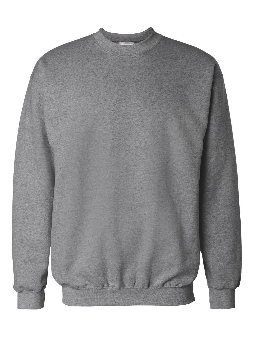 Hanes - Hanes Fleece Ultimate Cotton Crewneck Sweatshirt F260 - Walmart.com