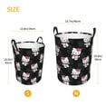 thumbnail image 5 of Large Laundry Basket with Handle, Hello Kitty Collapsible Laundry Hamper, Dirty Clothes Storage Basket for Living Room, Bathroom, Bedroom, College Dorm, 5 of 7