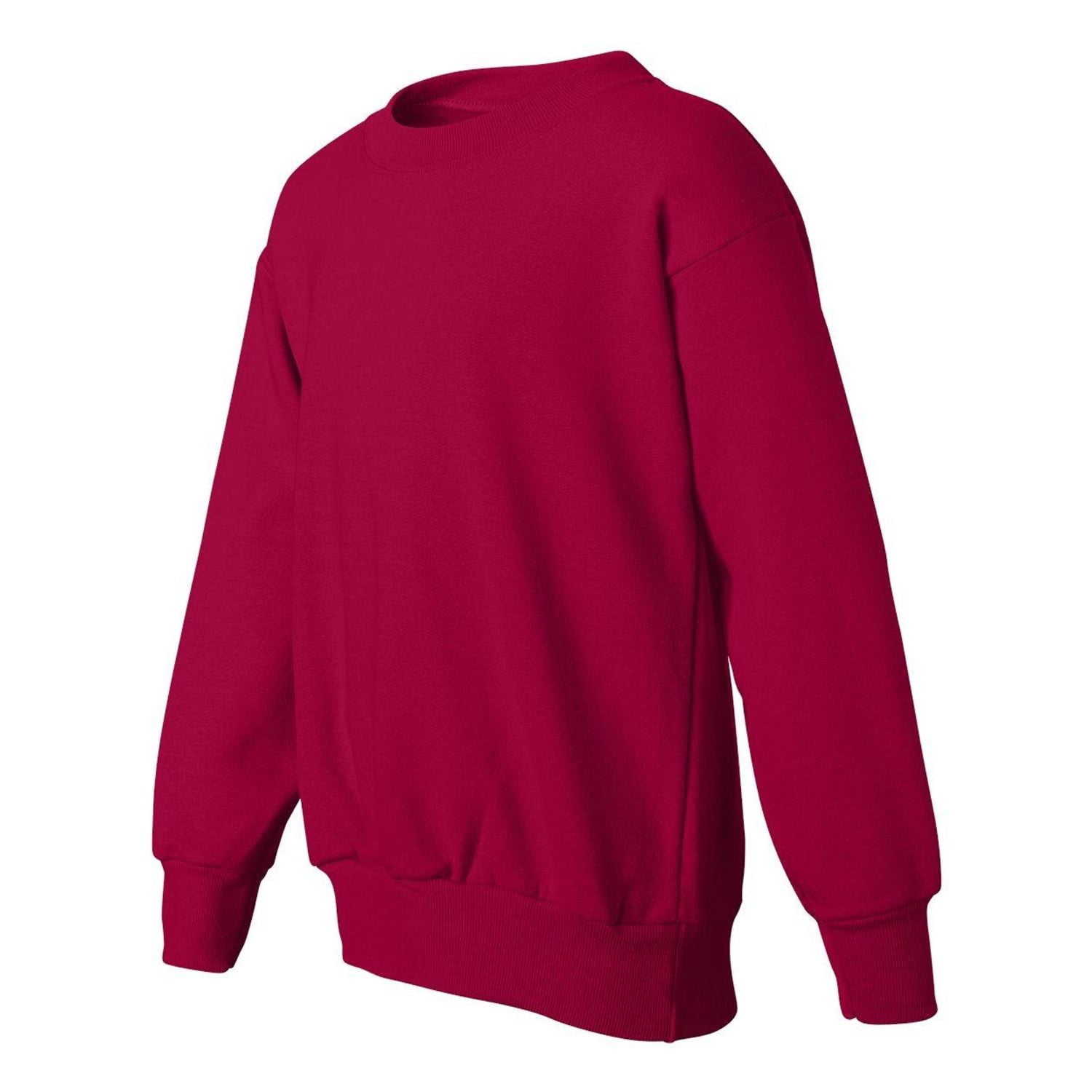 Hanes Boys Girls Crewneck Sweatshirt ComfortBlend EcoSmart Kids Youth Low Pill