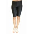 thumbnail image 2 of Vivian's Fashions Biker Leggings - Knit Denim (Junior and Junior Plus Sizes), 2 of 3