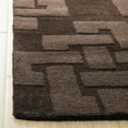 thumbnail image 5 of SAFAVIEH Martha Stewart Knot Geometric Wool Area Rug, Chocolate Truffle, 3' x 5', 5 of 8