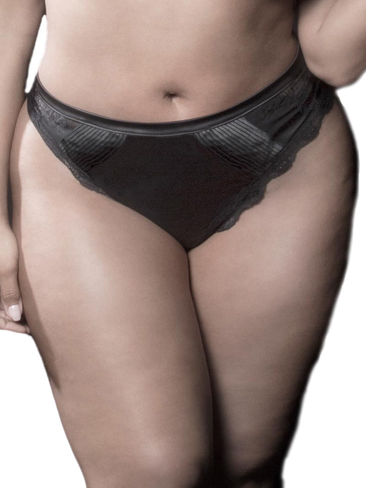 plus size satin underwear
