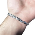 thumbnail image 2 of JOYARIS Pulsera San Judas Tadeo Esclava Plata Solida Ley 925 Talla Largo/Ancho: 19.5 cm x 5 mm PT-0000664, 2 of 4