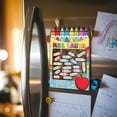 thumbnail image 4 of Personalized Teacher Magnet – End of Year Teacher Gift, Teacher Appreciation Crayon Shaker Magnet with Kids' Names, Classroom Decor, 4 of 5