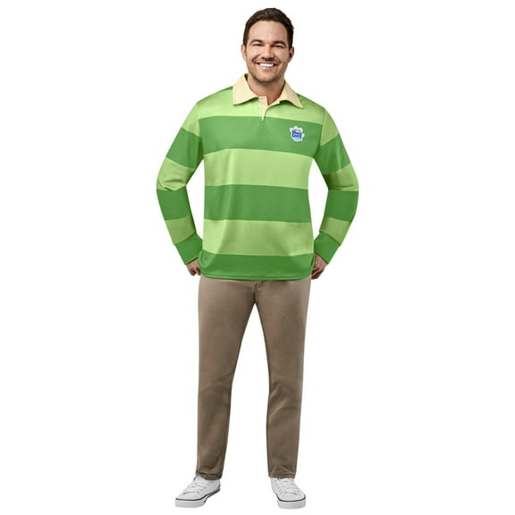 Blue's Clues Steve Costume Top for Adults by Rubies, Men's Large