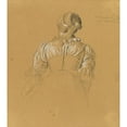 thumbnail image 2 of Johann Peter Krafft 20x22 Black Ornate Framed Double Matted Museum Art Print Titled: Sketch of a Girl to the 'scene from the Tyrolean Freedom Battle' (1840), 2 of 5
