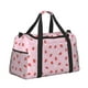 thumbnail image 2 of Balery Strawberry Floral Bolsa de Gimnasio para Mujeres, Bolsa de Viaje con Bolsillo Húmedo, Bolsa de Fin de Semana para Mujeres, Bolsa de Viaje Resistente al Agua, 2 of 7