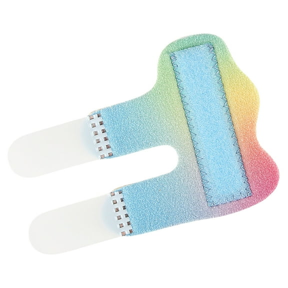 Breathable Finger Splint Adjustable Support for Broken Fingers and Joint Removable Aluminum Finger Brace Soft Splint for and Relief