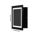 thumbnail image 3 of AMERTEER Room Decor   Art Picture Frame-Hinged Art Picture Frame For Kids Front Opening And Changeable Picture Display-Acrylic A4 Picture Frame For Artwork Kids Drawing Home Decor, 3 of 4