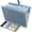 Haze Blue, variant on Expanding File Organizer with 8 Pockets, Accordion File Folders with Labels, Portable Document Paper Bill Receipt Organizer, Home College School Office Supplies, Letter Size, Blue