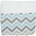 thumbnail image 3 of TL Care® Crib Skirt Gray and White, 3 of 6