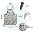 thumbnail image 7 of Christmas Gift and Deer Pattern Kids Aprons for Girls and Boys,Adjustable Neck Strap Toddler Aprons for Kids Cooking Baking, 7 of 7