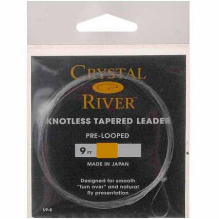 Crystal River Travel Rod - Crystal River Knotless Tapered Leader, 9'
