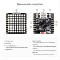 thumbnail image 5 of Placa de Microdesarrollo ESP32-S3 HAT 8x8 LED Matrix Wi-Fi+Bluetooth Placa de Desarrollo de Bajo Consumo de Energía, 5 of 5