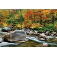 thumbnail image 2 of Larry Malvin 32x23 Gallery Wrapped Canvas Wall Art Titled - Swift River Pass Scenic, 2 of 4