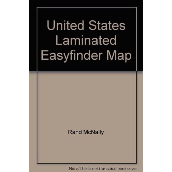 Pre-Owned Usa Easy Finder Map, 9780528981715, 0528981714, Paperback,