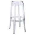 thumbnail image 1 of Modway Casper 30" Modern Style Plastic Bar Stool in Clear Finish, 1 of 5