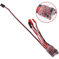 thumbnail image 2 of KAKOWELY model vehicle accessory Brushed Electronic Speed Controller Brushed Winch Switch Controller RC Model Part8.46"X0.87"X0.28", 2 of 5