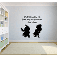 thumbnail image 2 of Its Ok Not To Be Ok Some Days Are Just Harder Than Others Experiment 626 Life Quote Vinyl Wall Art Sticker Decal Decoration Home Room Nursery Kids Room Boy Girl Kinder Wall Décor Size (30x30 inch), 2 of 3