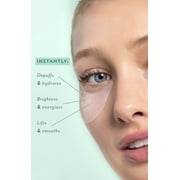Patchology FlashPatch Rejuvenating Hyaluronic Acid Under Eye Masks, 15 Count