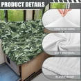 thumbnail image 6 of Uorisanigo RV Dinette Cushion Covers, RV Stretch Sofa Seat Slipcovers Soft Green Camouflage Print Couch Covers Booth Set Automotive Seat Cover Washable ＆ Easy to Install, 6 of 7