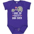thumbnail image 3 of Inktastic Best Gigi Grandma Ever Grandchild Boys or Girls Baby Bodysuit, 3 of 5
