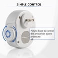thumbnail image 4 of Airthereal B50 Mini Ozone Generator Air Purifier- Removes Odors and Sterilizes Air in Small Spaces Up To 320 Sq Ft - Plug in Mini, 4 of 8