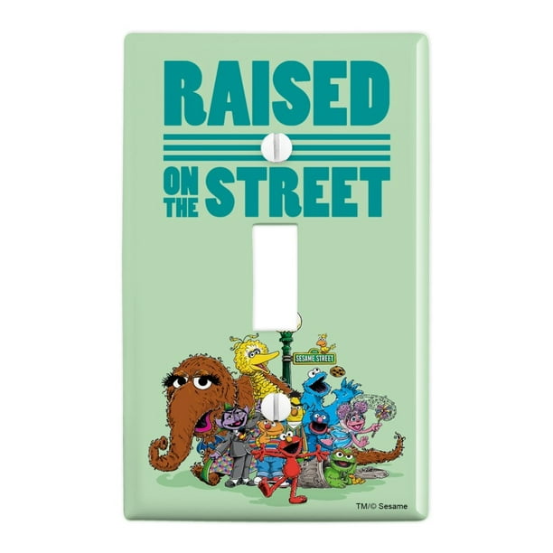 sesame street raised on the street