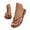 A-Brown224, variant on Bibifish Womens Flip Flops Heart Rhinestone Flat Sole Thong Sandals Fashion Outdoor Beach Casual Slippers