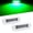 2X Green Underwater Boat Light, variant on 2X 6.9" Marine LED Boat Light, 3000LM 84LED Transom Lights, Underwater Light for Yachts, , Sailboat, Pontoon, Transom, Boat Deck Light Stern Lights (Blue, 12-36V, IP68)