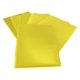 thumbnail image 5 of School Smart Carpeta de poliéster de dos bolsillos, pesada, con cierres, color amarillo, paquete de 25, 5 of 5