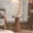 Big Drinking Table-Walnut, variant on Fiogmub Round Pedestal Side Table, Drink Tables Living Room, Modern Martini Table