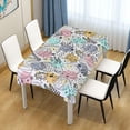 thumbnail image 7 of Cute Easter Eggs Fabric Square Tablecloth - Waterproof and Wrinkle-Resistant Table Cloth 60x60 Inch Table Cover for Indoor & Outdoor Dining House Decor, 7 of 7