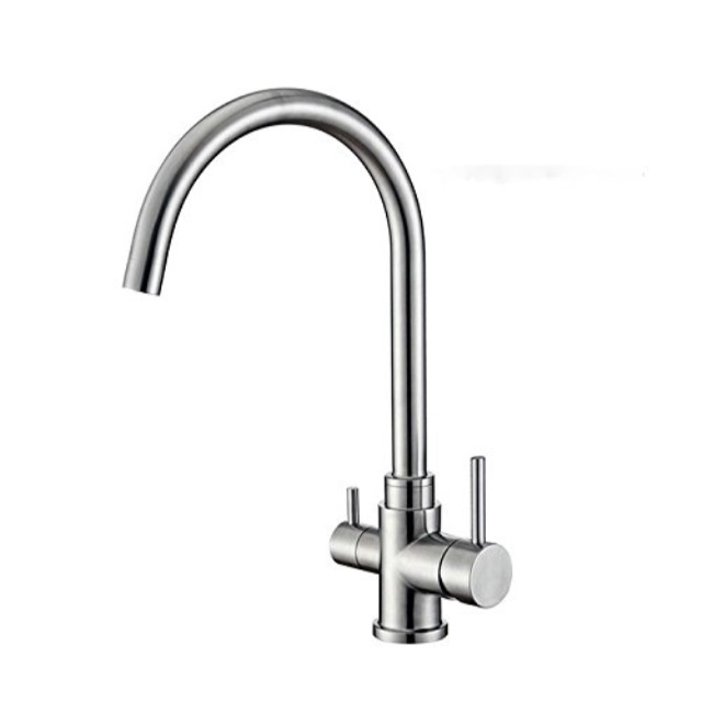 WaterLux WL302STS Deluxe 3Way Kitchen Faucet Reverse Osmosis System
